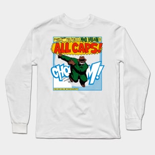 mf doom all caps Long Sleeve T-Shirt